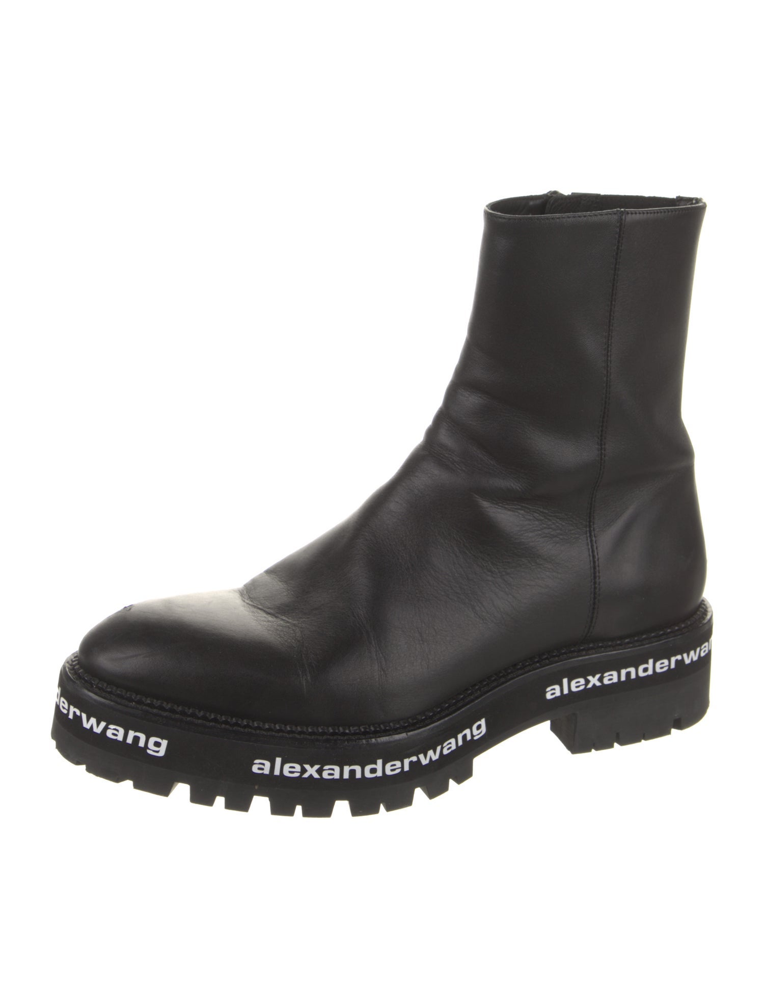 Alexander Wang Leather Chelsea Boots