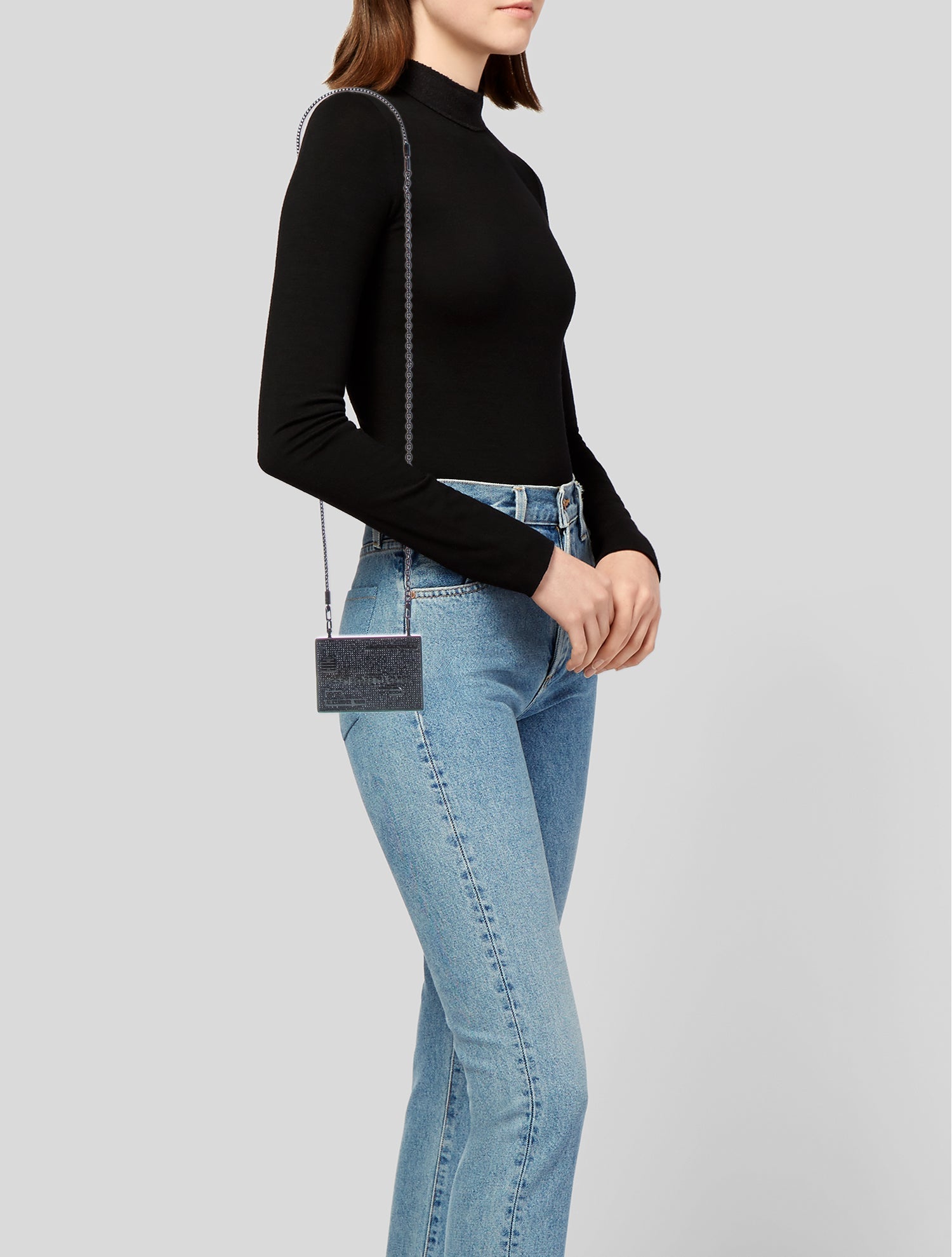 Alexander Wang Crystal Minaudière