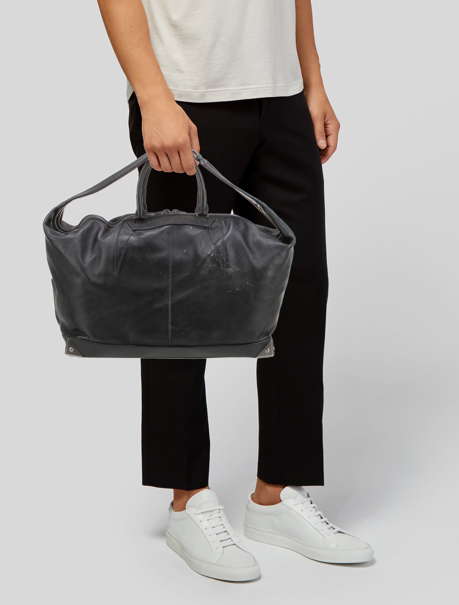 Alexander Wang Leather Weekender Bag