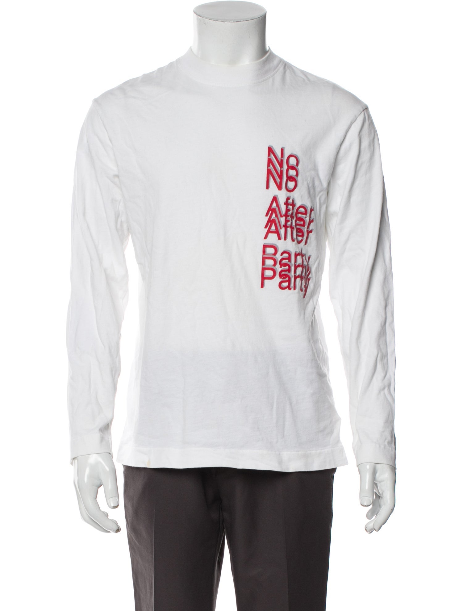 Alexander Wang Graphic Print Crew Neck T-Shirt
