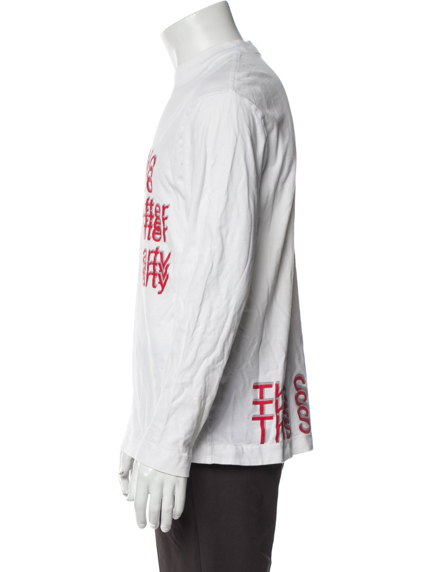 Alexander Wang Graphic Print Crew Neck T-Shirt