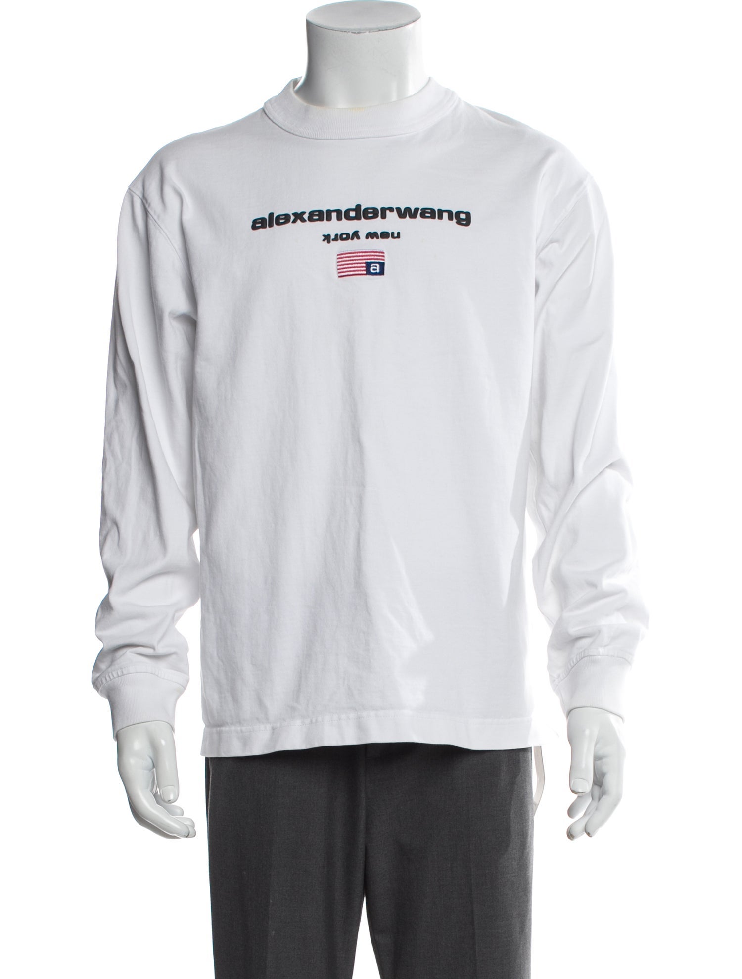 Alexander Wang Graphic Print Crew Neck T-Shirt