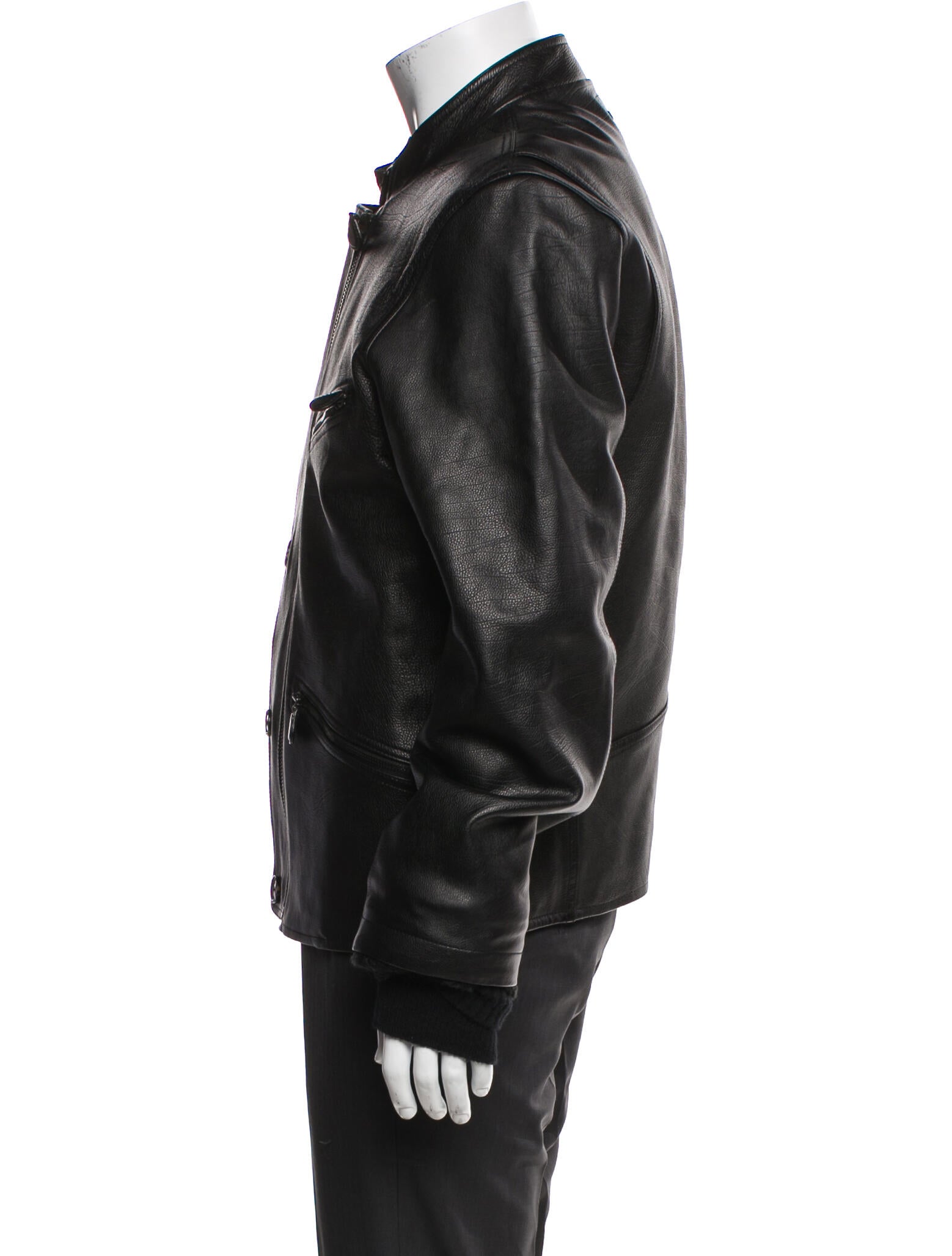 Alexander Wang Calfskin Bomber Jacket