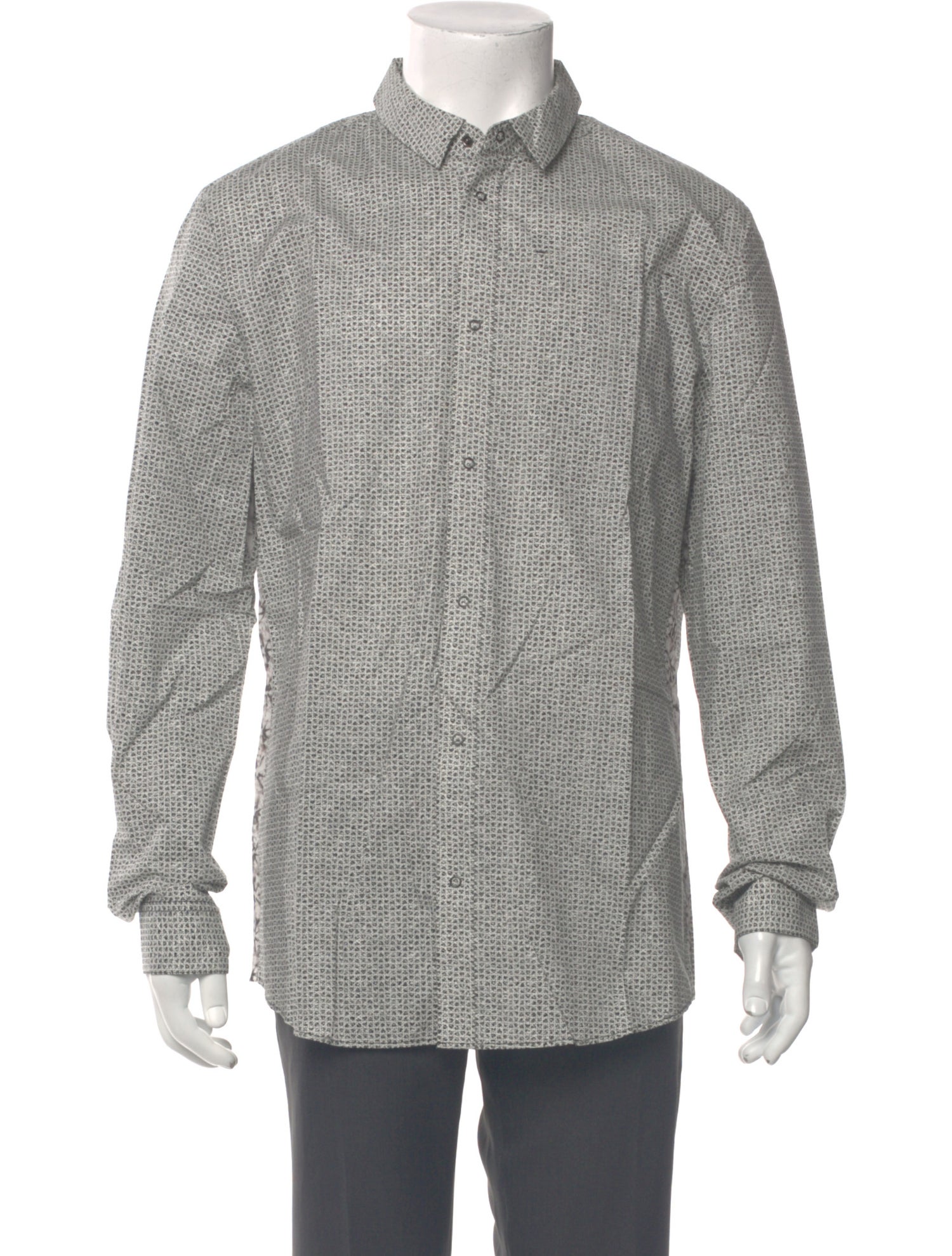 Alexander Wang Printed Long Sleeve Shirt