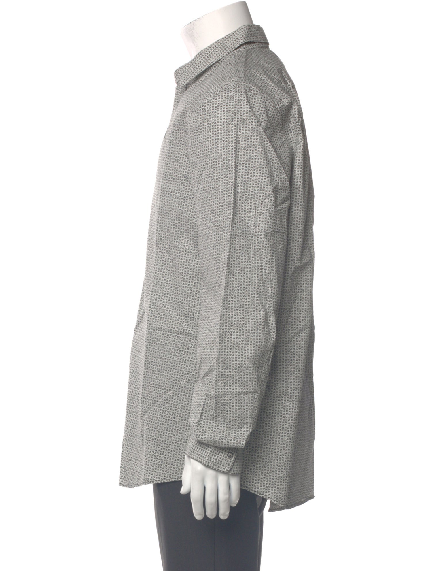 Alexander Wang Printed Long Sleeve Shirt