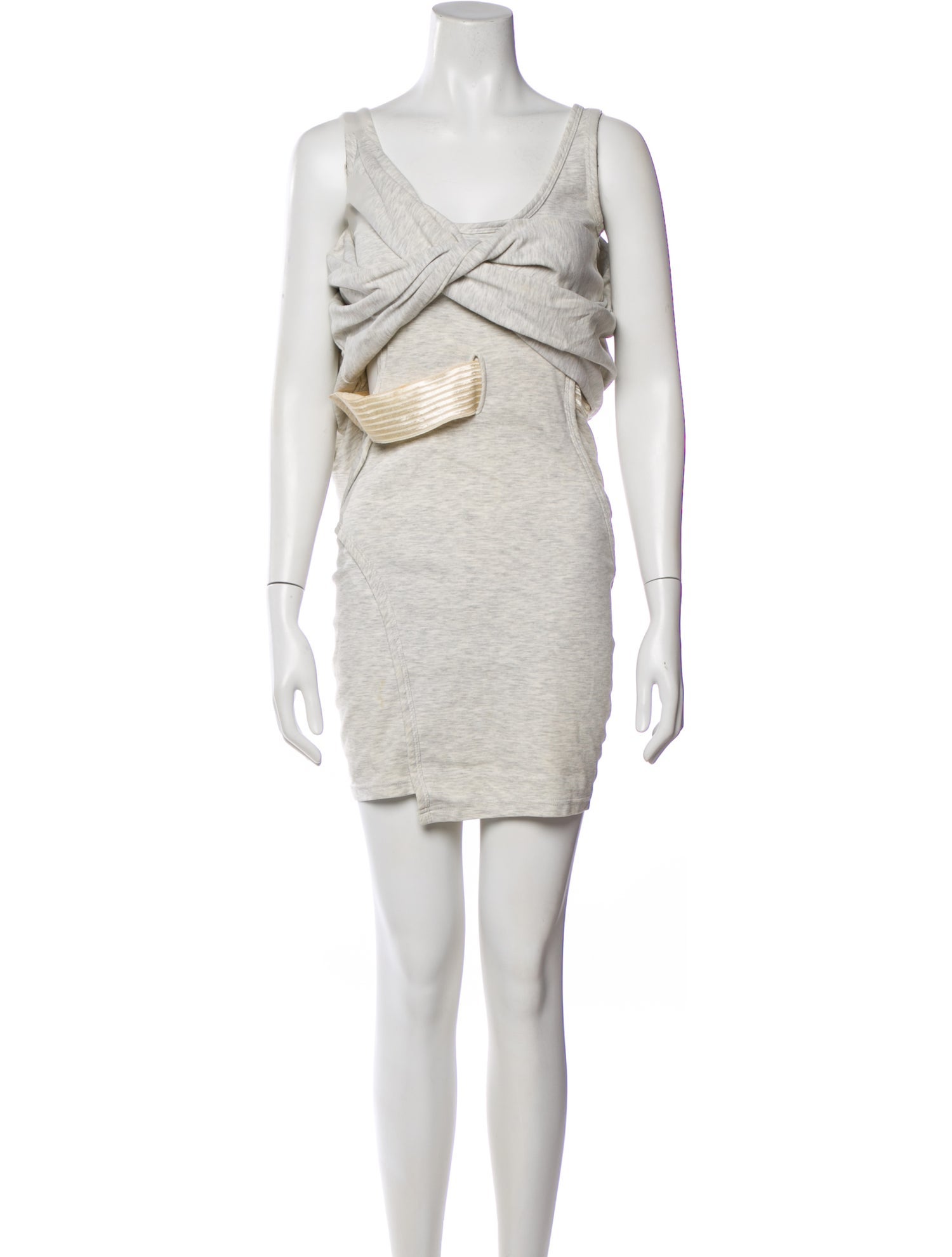 Alexander Wang Scoop Neck Mini Dress