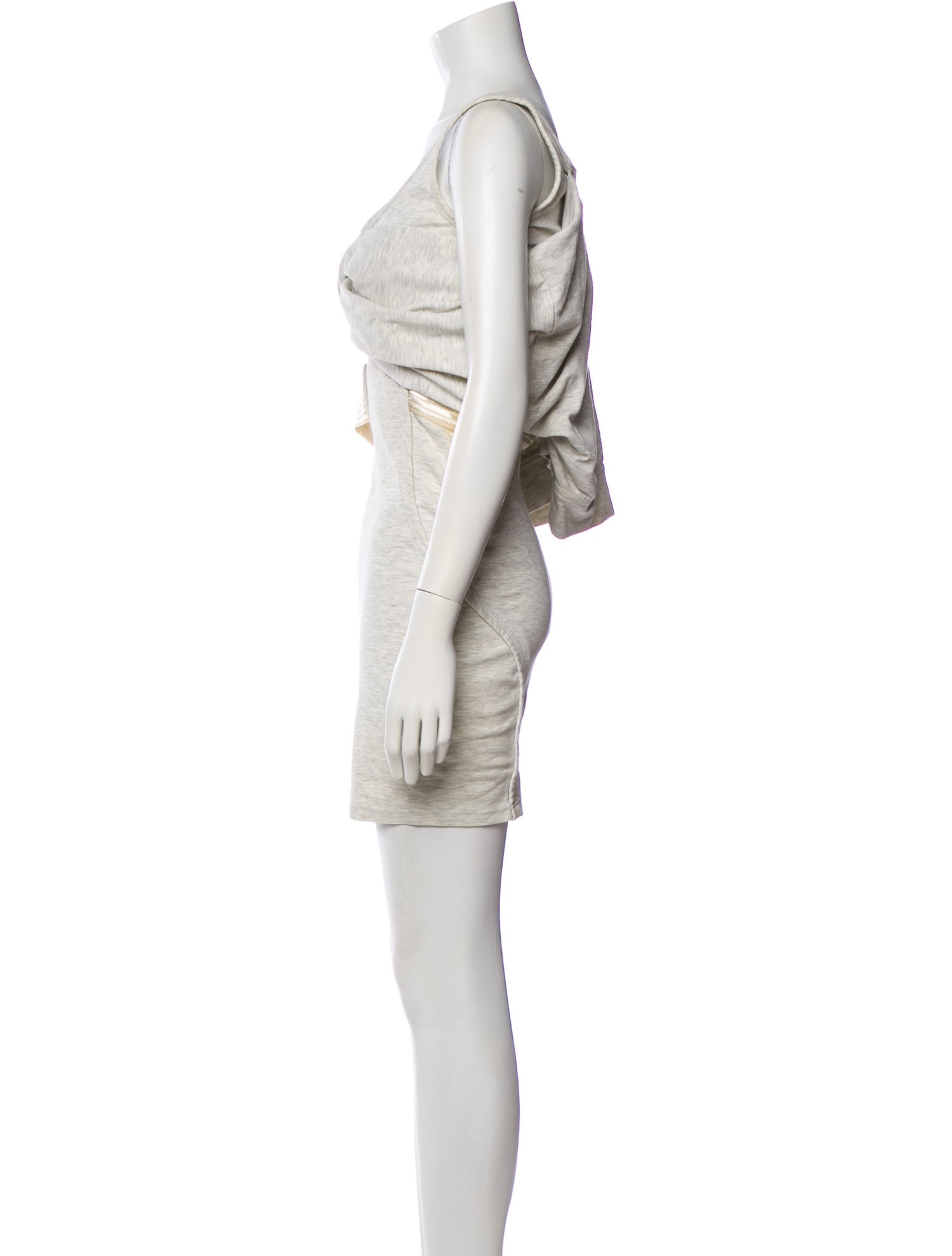 Alexander Wang Scoop Neck Mini Dress