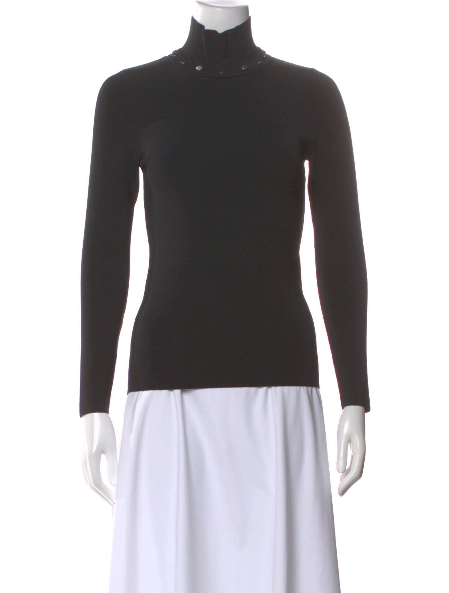 Alexander Wang Turtleneck Long Sleeve Top