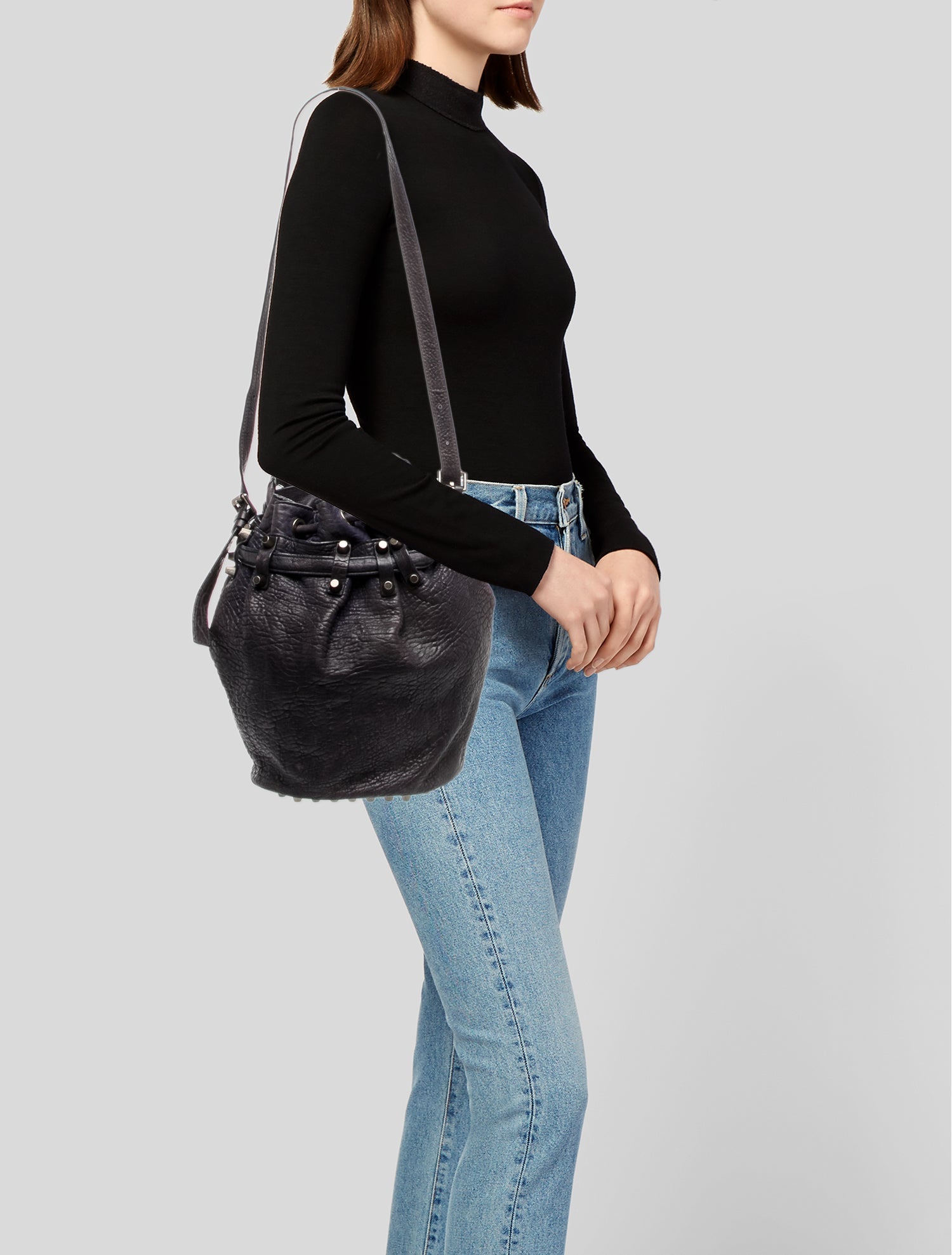 Alexander Wang Leather Bucket Bag