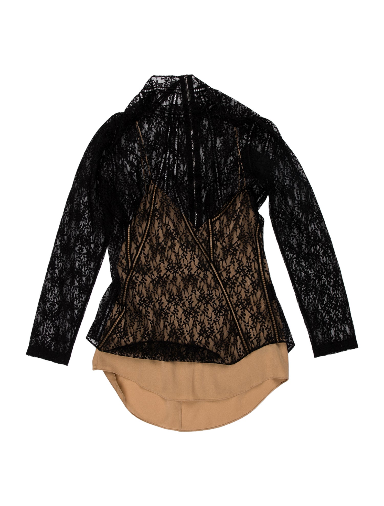 Alexander Wang Silk Lace Pattern Blouse w/ Tags