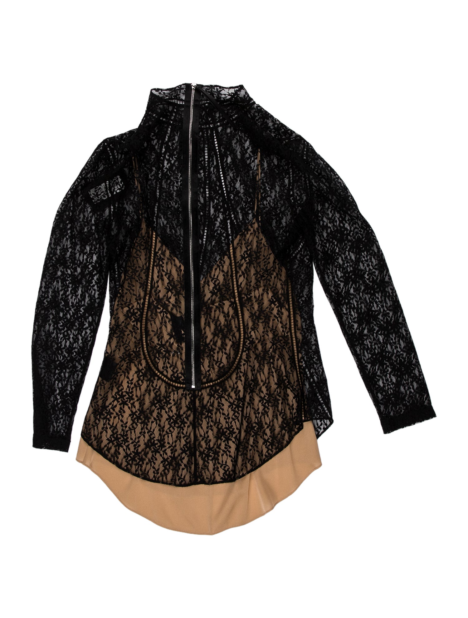 Alexander Wang Silk Lace Pattern Blouse w/ Tags