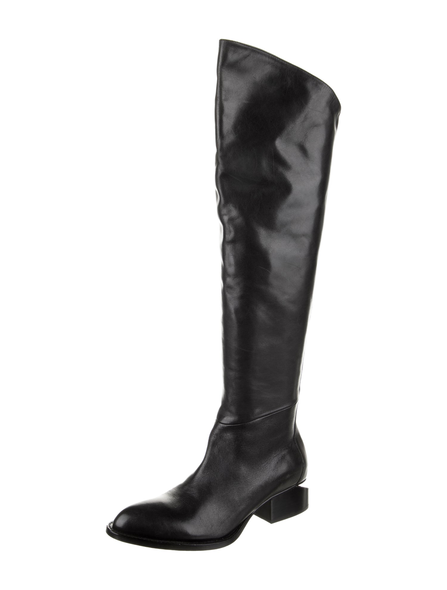 Alexander Wang Leather Riding Boots