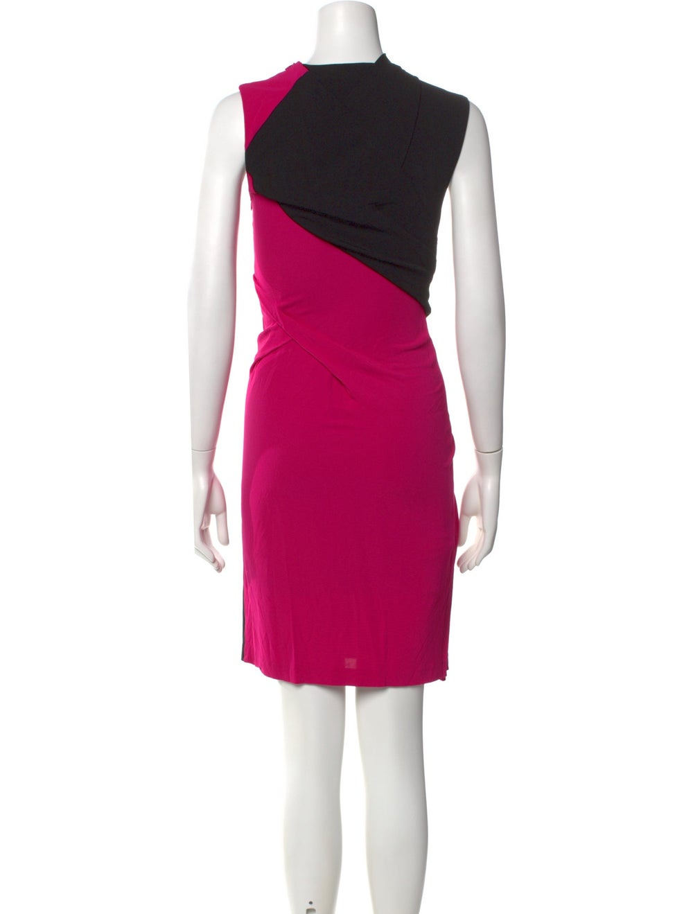 Alexander Wang Colorblock Pattern Knee-Length Dre… - image 3