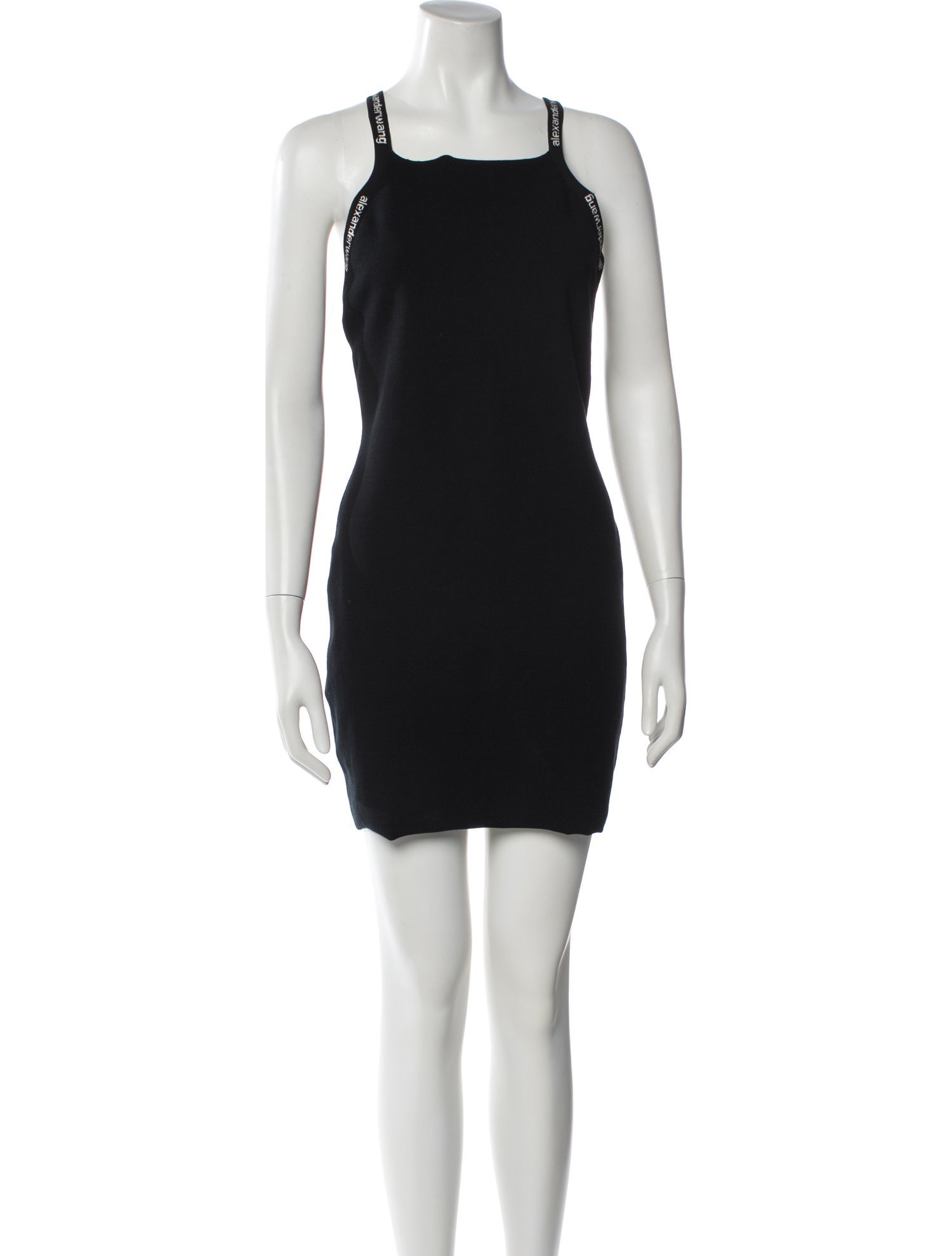Alexander Wang Square Neckline Mini Dress