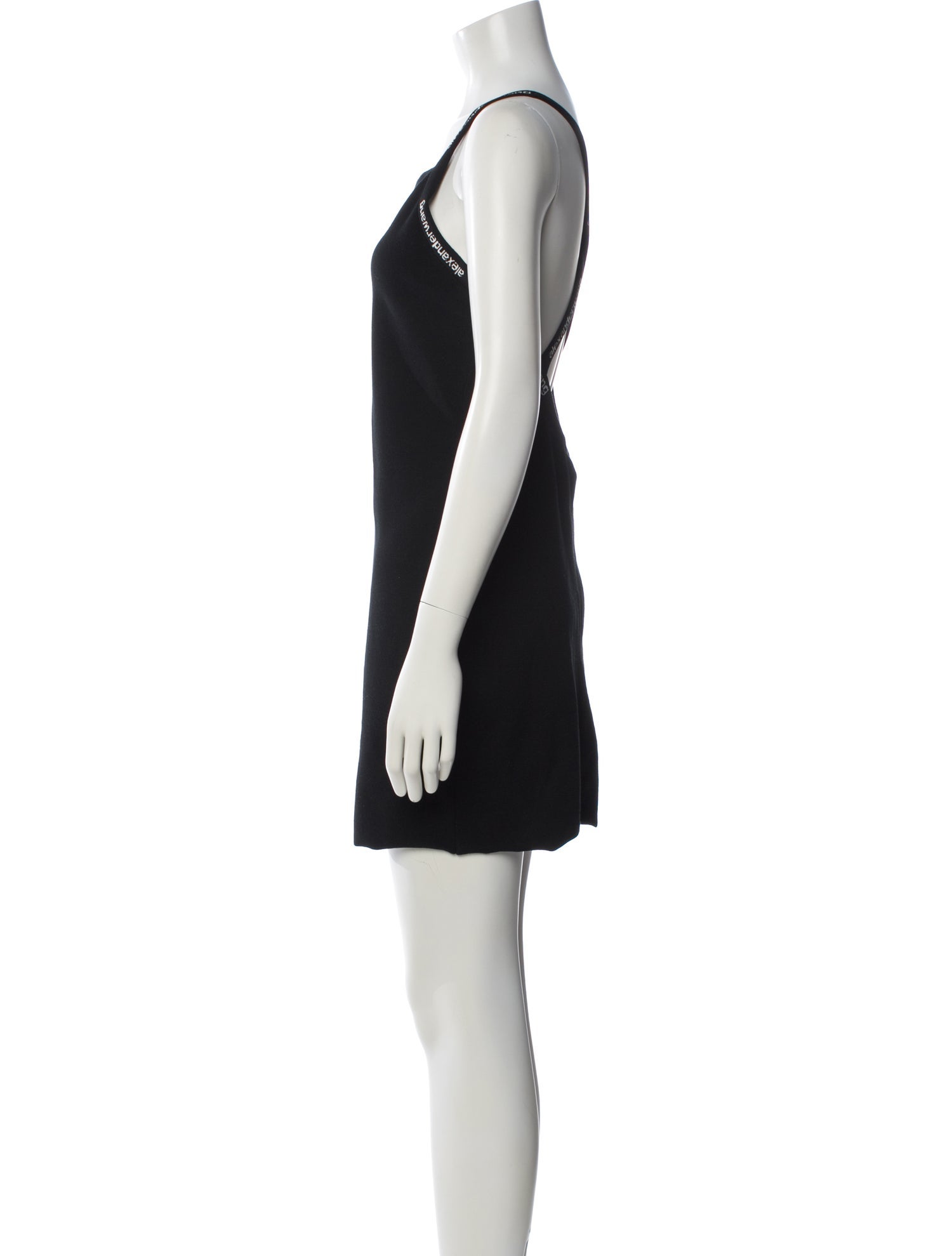Alexander Wang Square Neckline Mini Dress