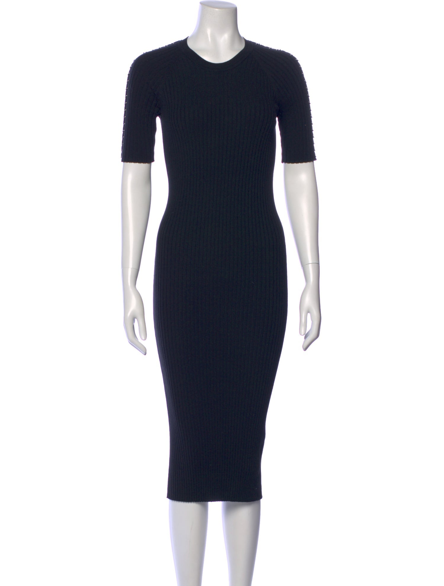 Alexander Wang Crew Neck Midi Length Dress