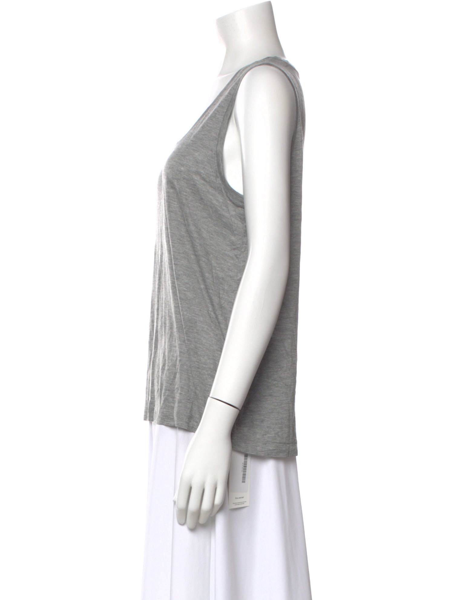 Alexander Wang Scoop Neck Sleeveless Top