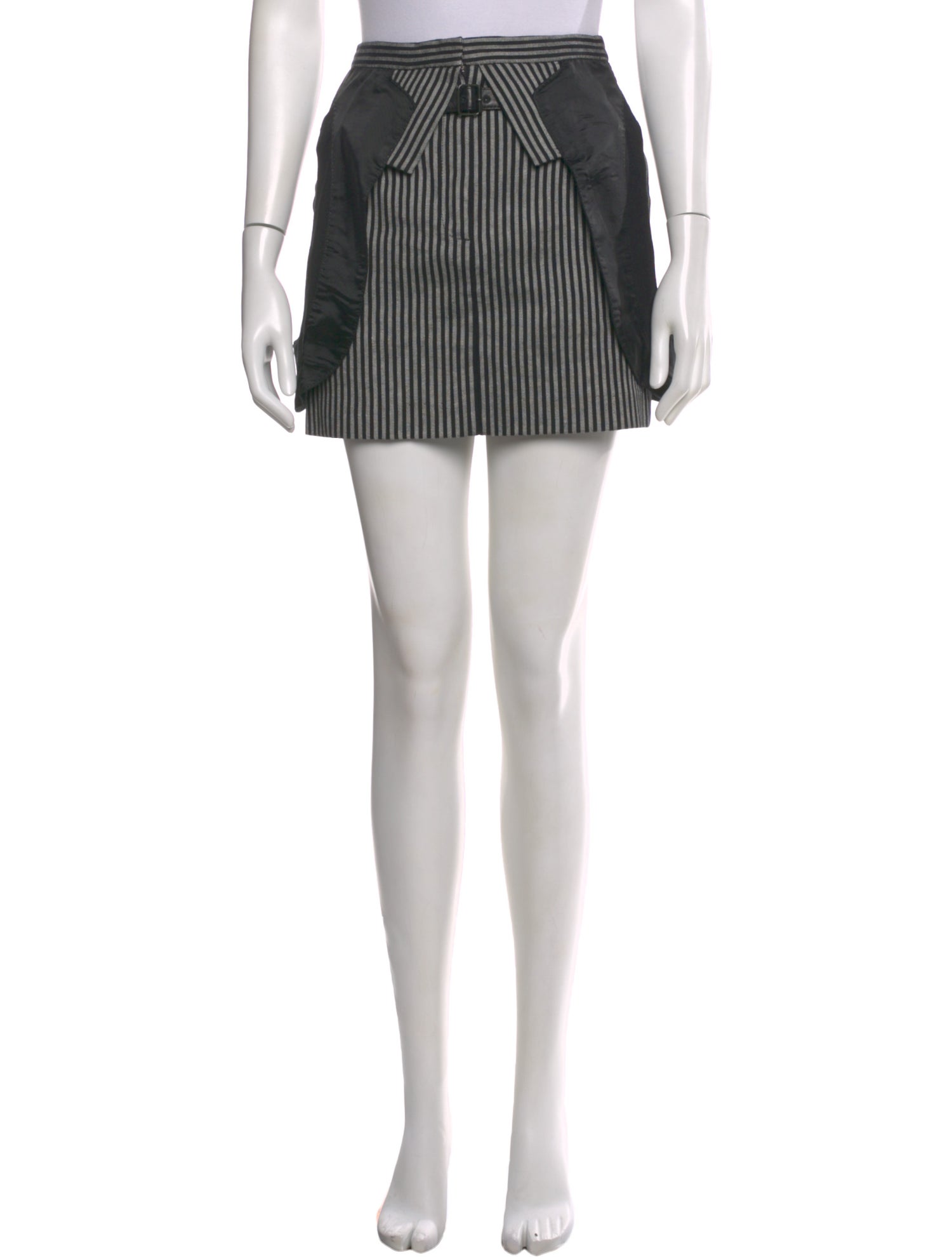 Alexander Wang Striped Mini Skirt