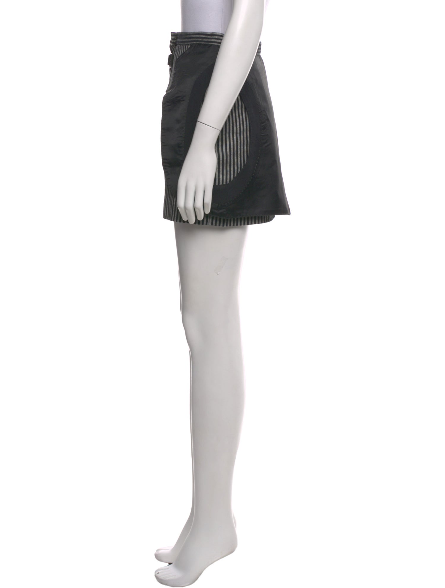 Alexander Wang Striped Mini Skirt