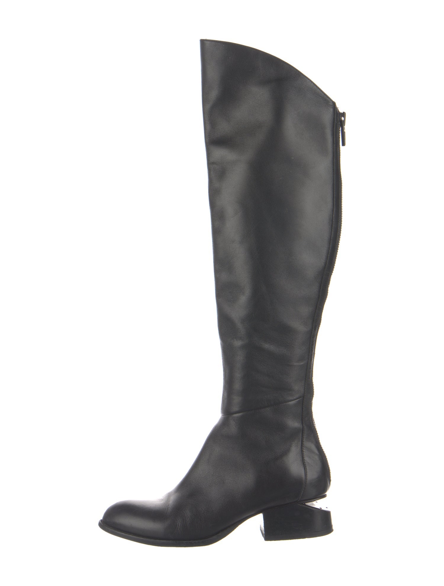 Alexander Wang Leather Riding Boots