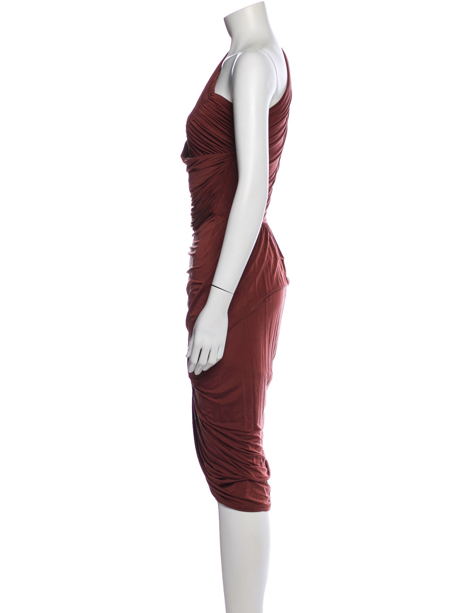 Alexander Wang One-Shoulder Long Dress