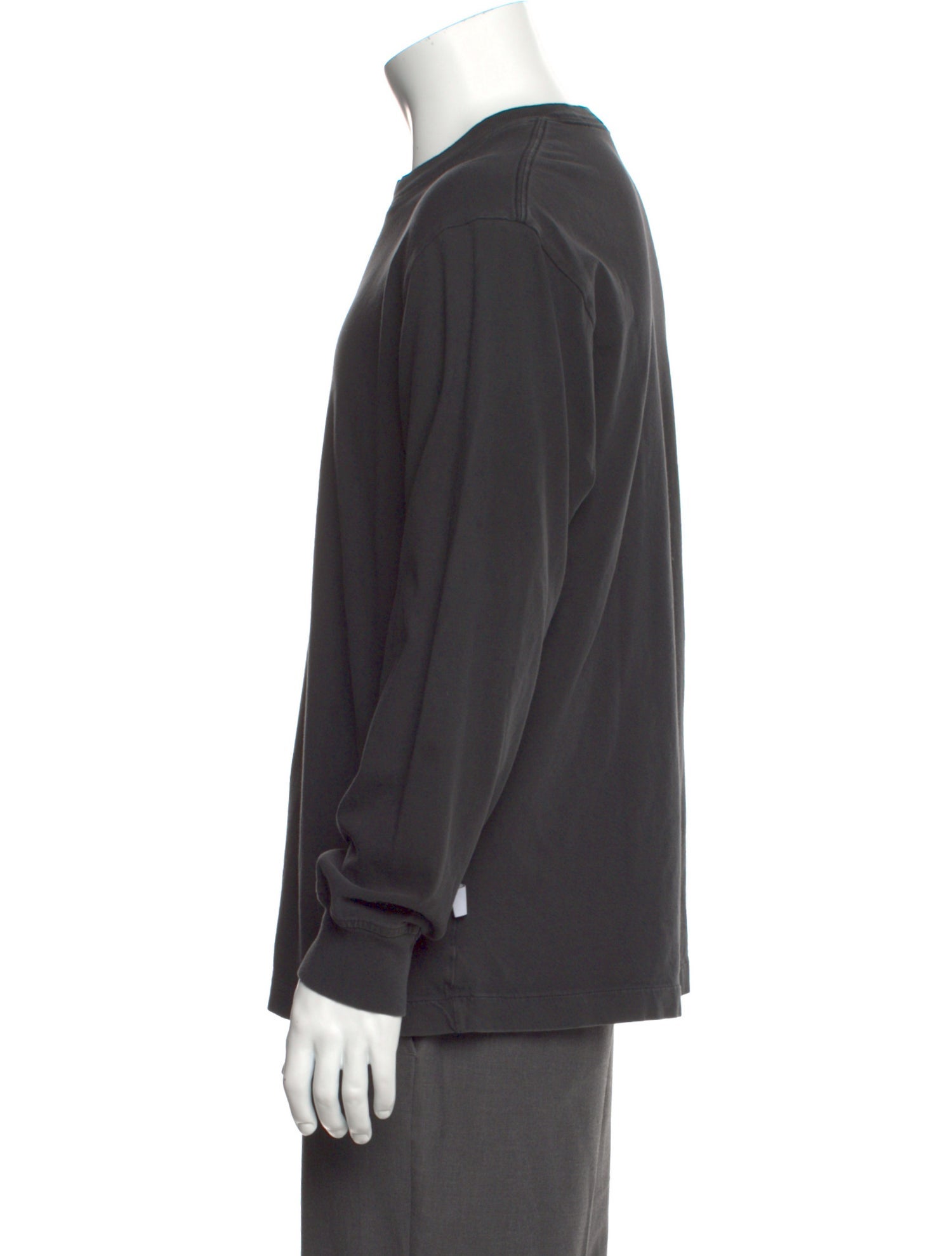 Alexander Wang Crew Neck Long Sleeve T-Shirt