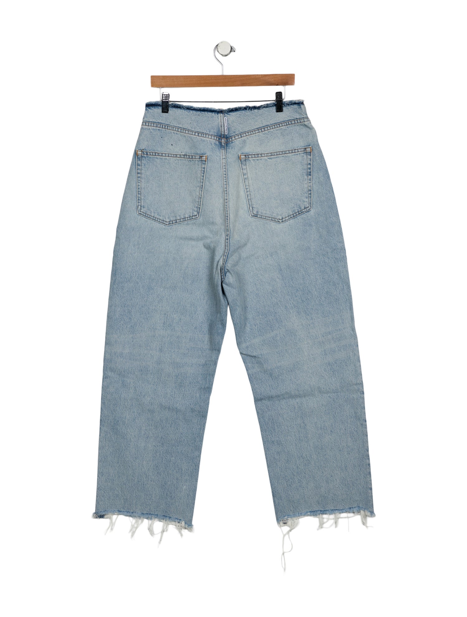Alexander Wang High-Rise Wide Leg Jeans