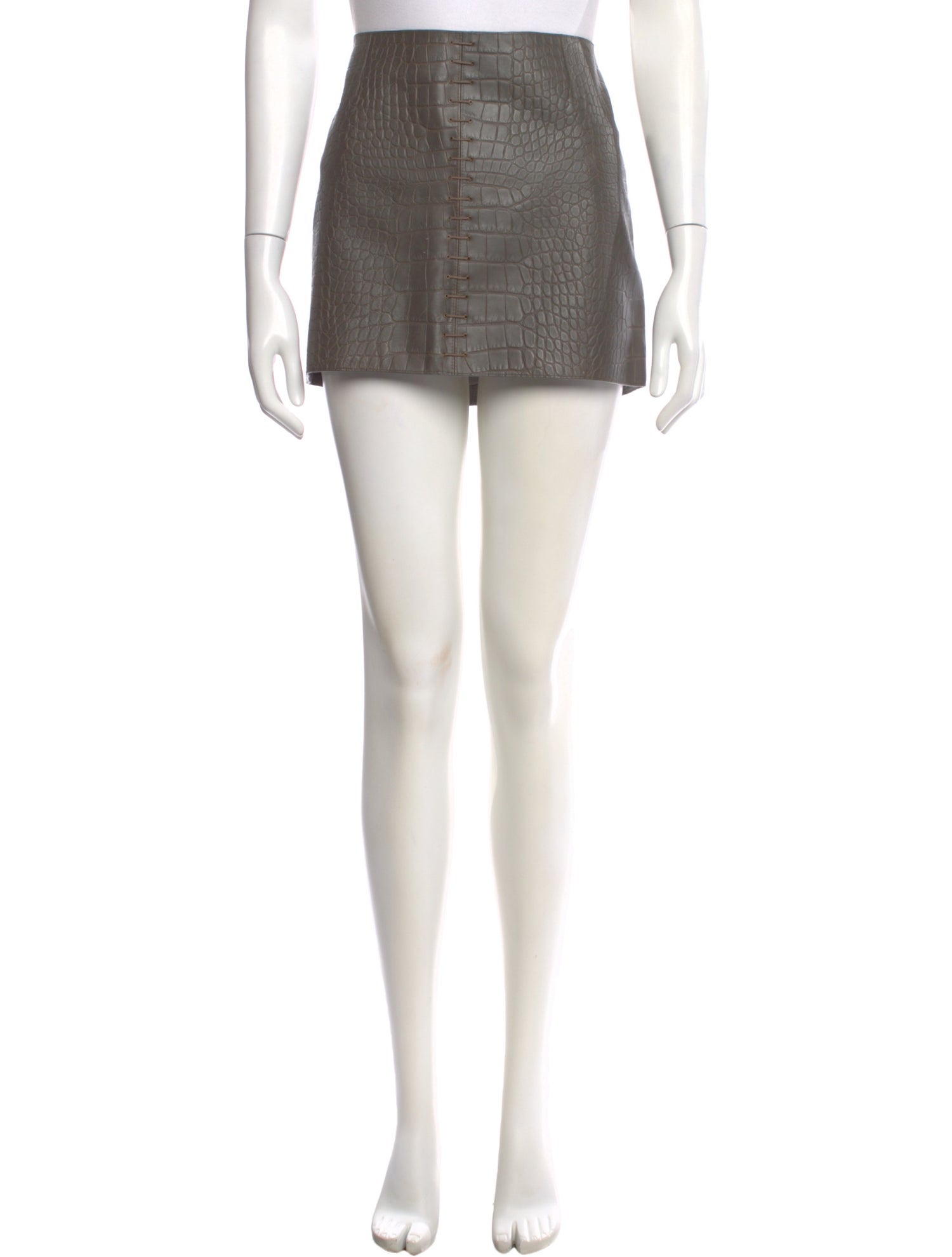 Alexander Wang Calfskin Mini Skirt