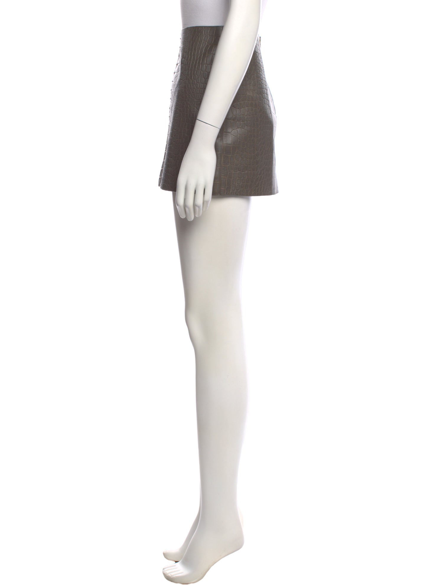 Alexander Wang Calfskin Mini Skirt