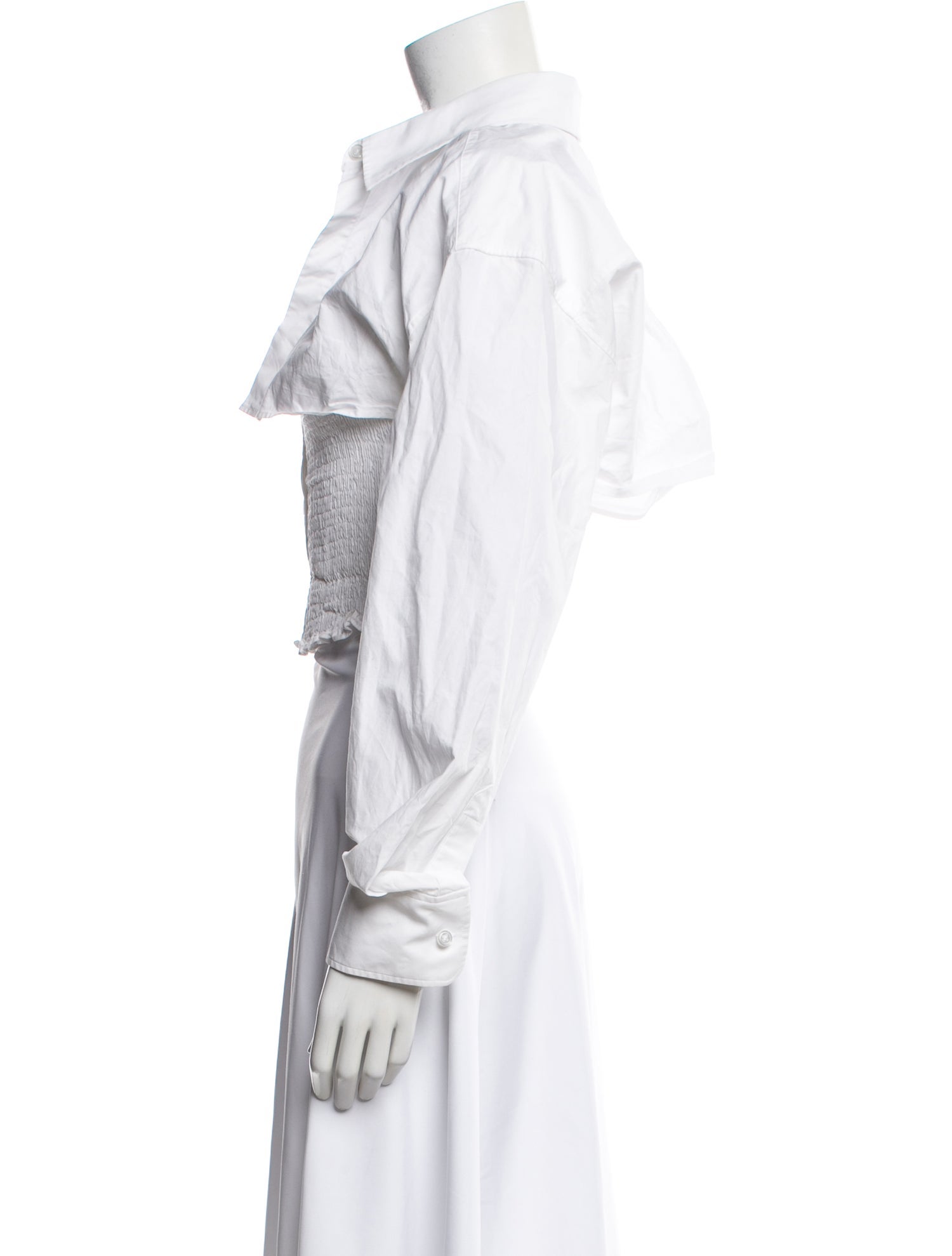 Alexander Wang Long Sleeve Button-Up Top