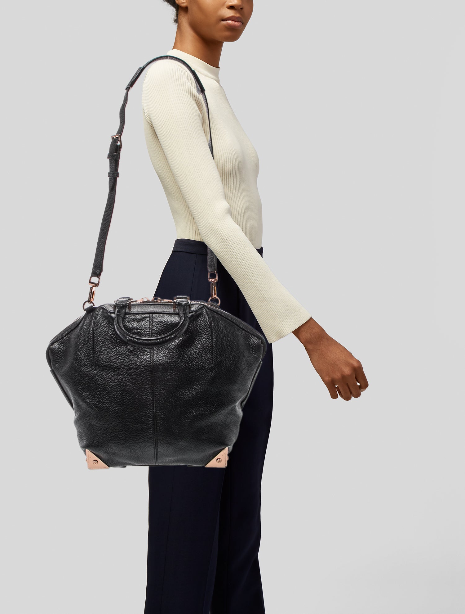 Alexander Wang Leather Top Handle Bag