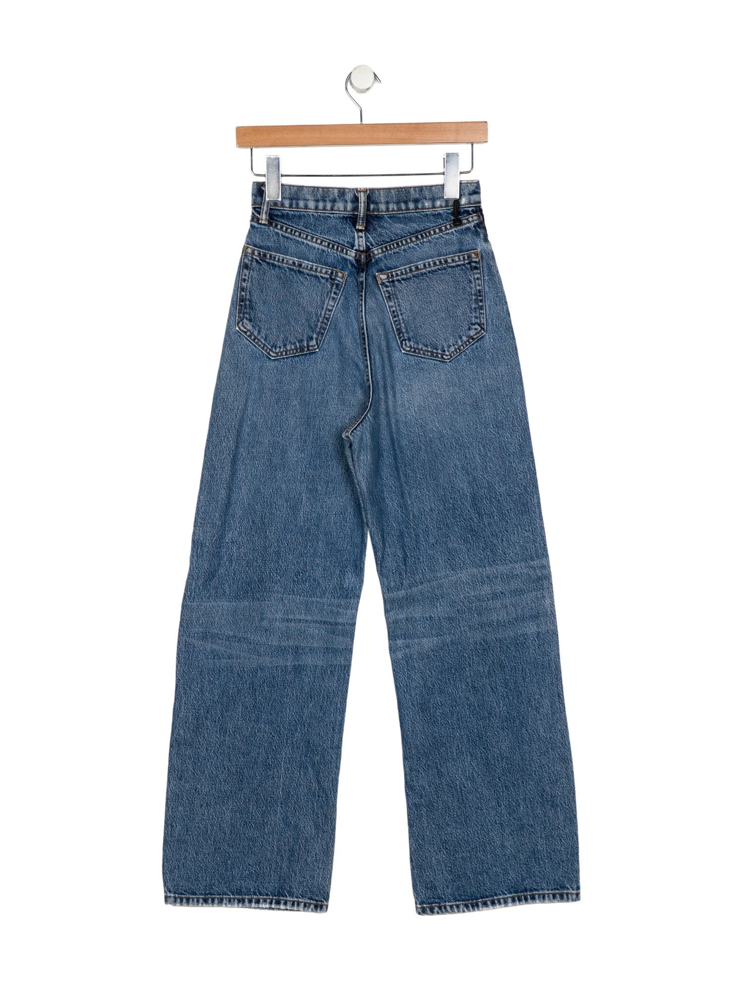 Alexander Wang High-Rise Wide Leg Jeans