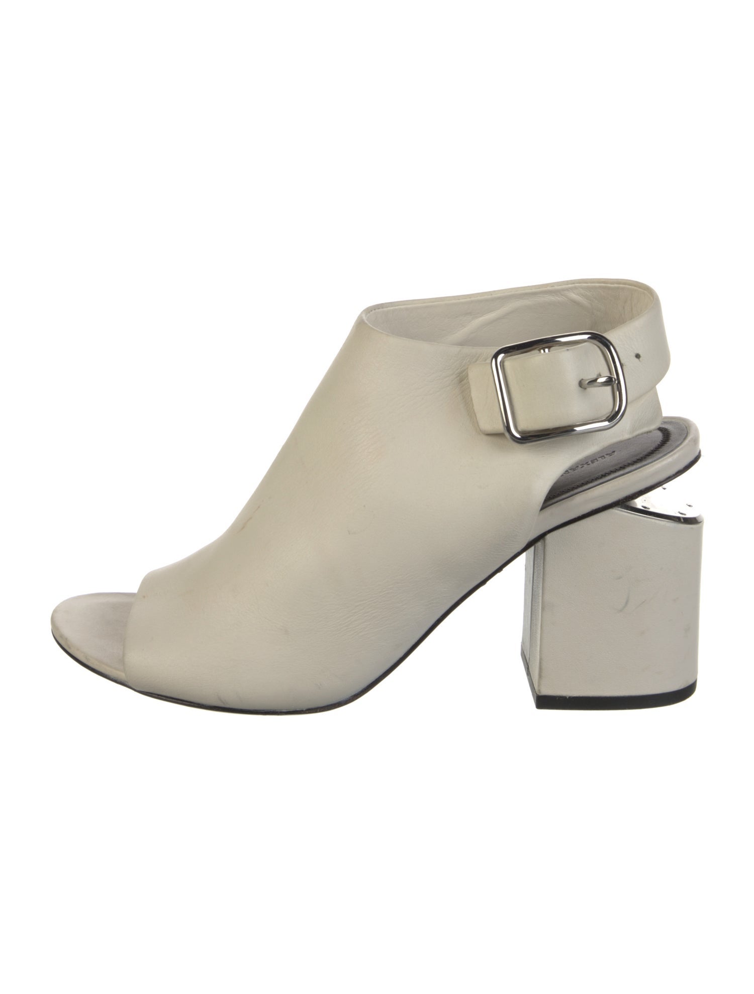 Alexander Wang Leather Slingback Sandals