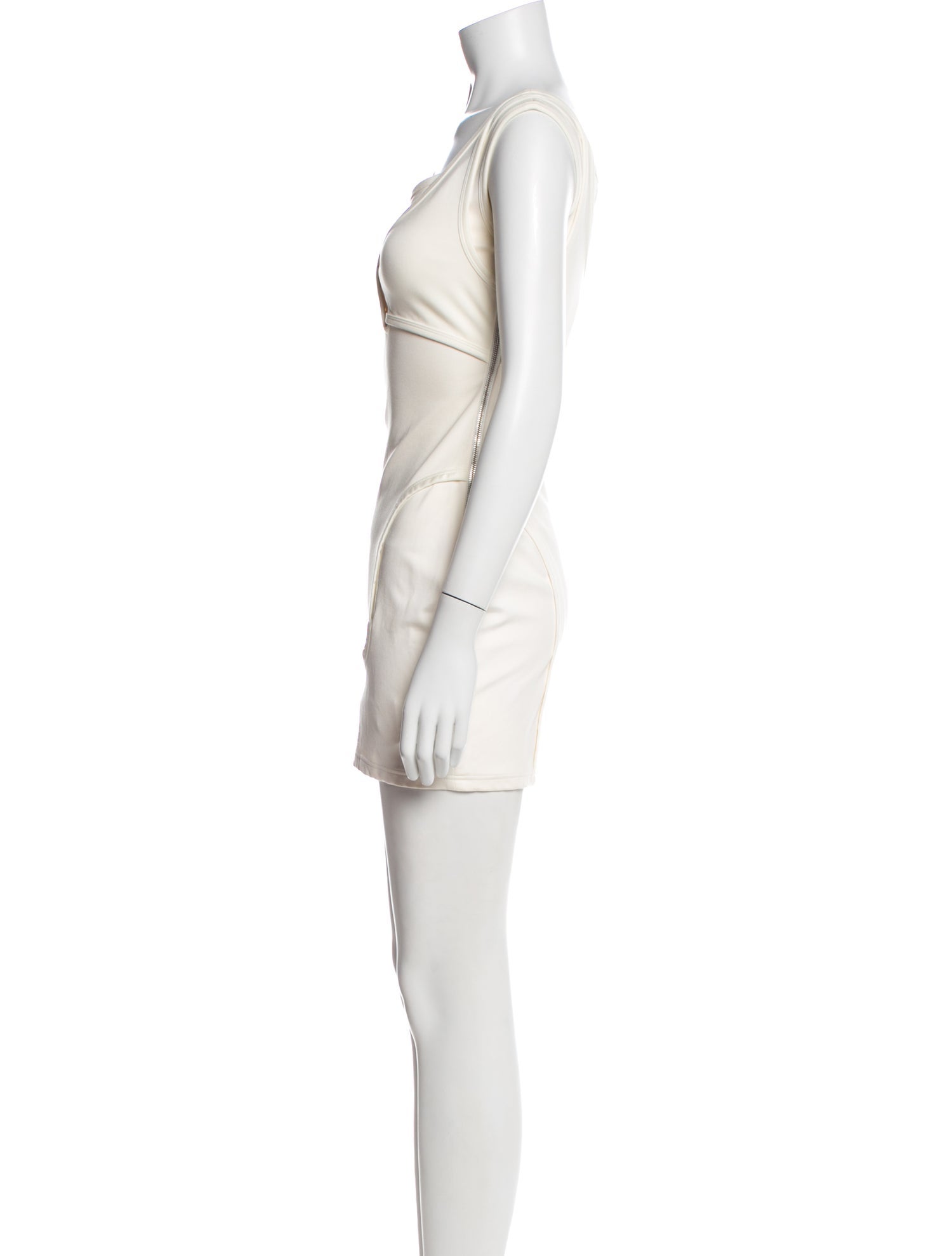 Alexander Wang Scoop Neck Mini Dress