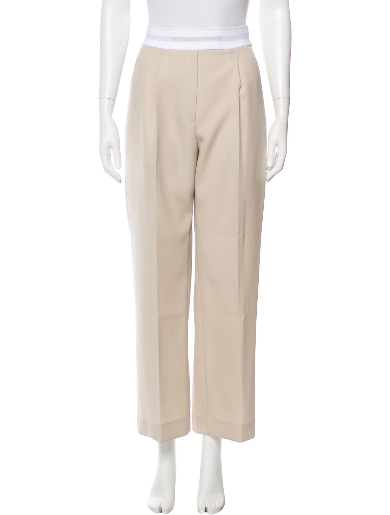Alexander Wang Wool Straight Leg Pants