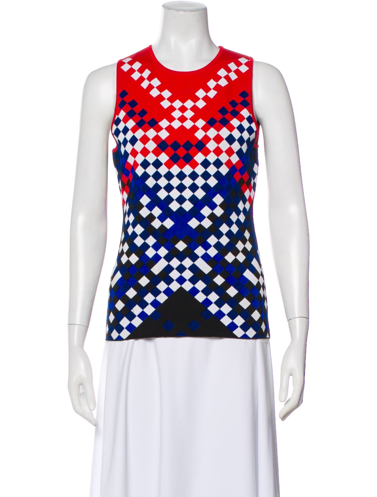 Alexander Wang Graphic Print Crew Neck Top
