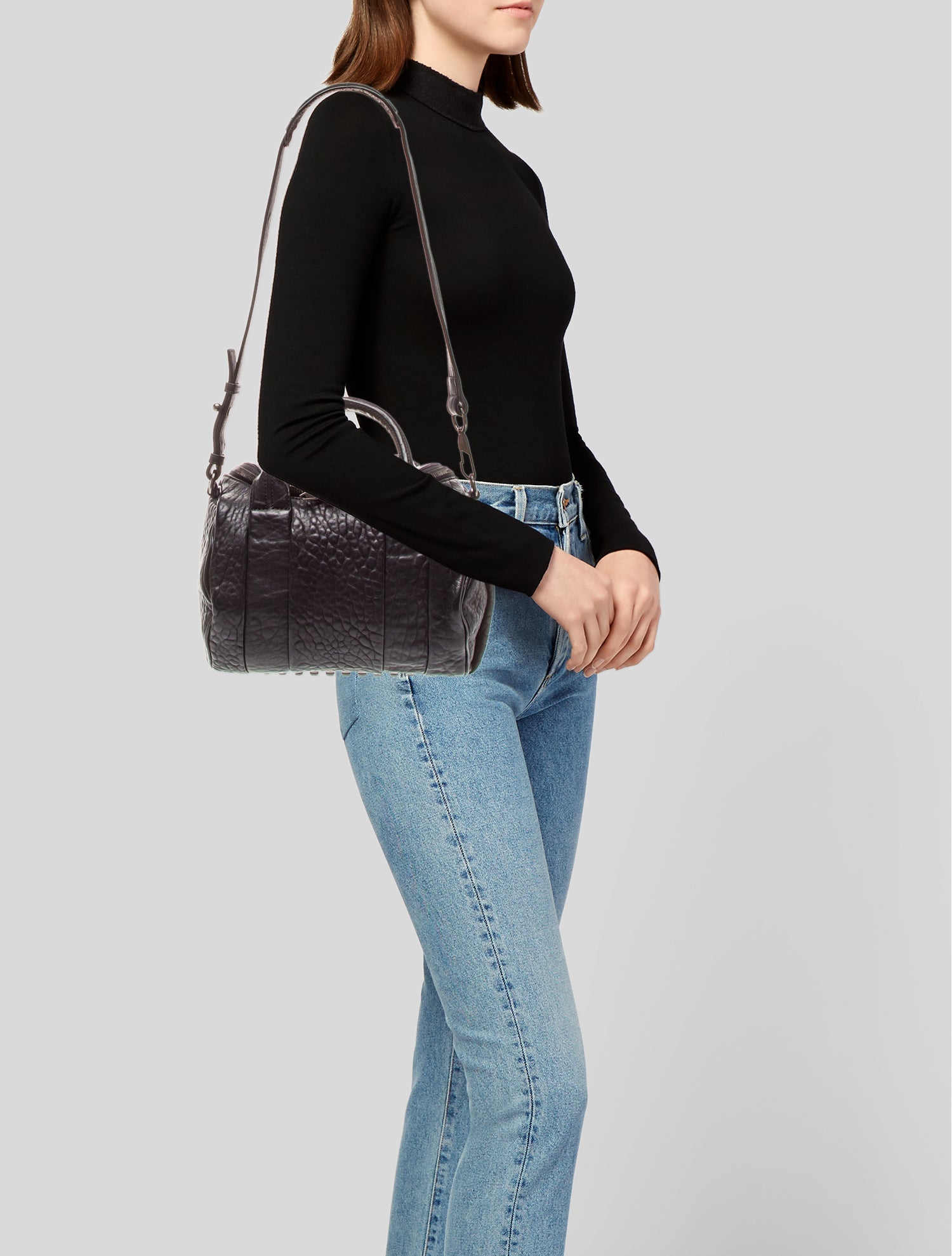 Alexander Wang Leather Top Handle Bag