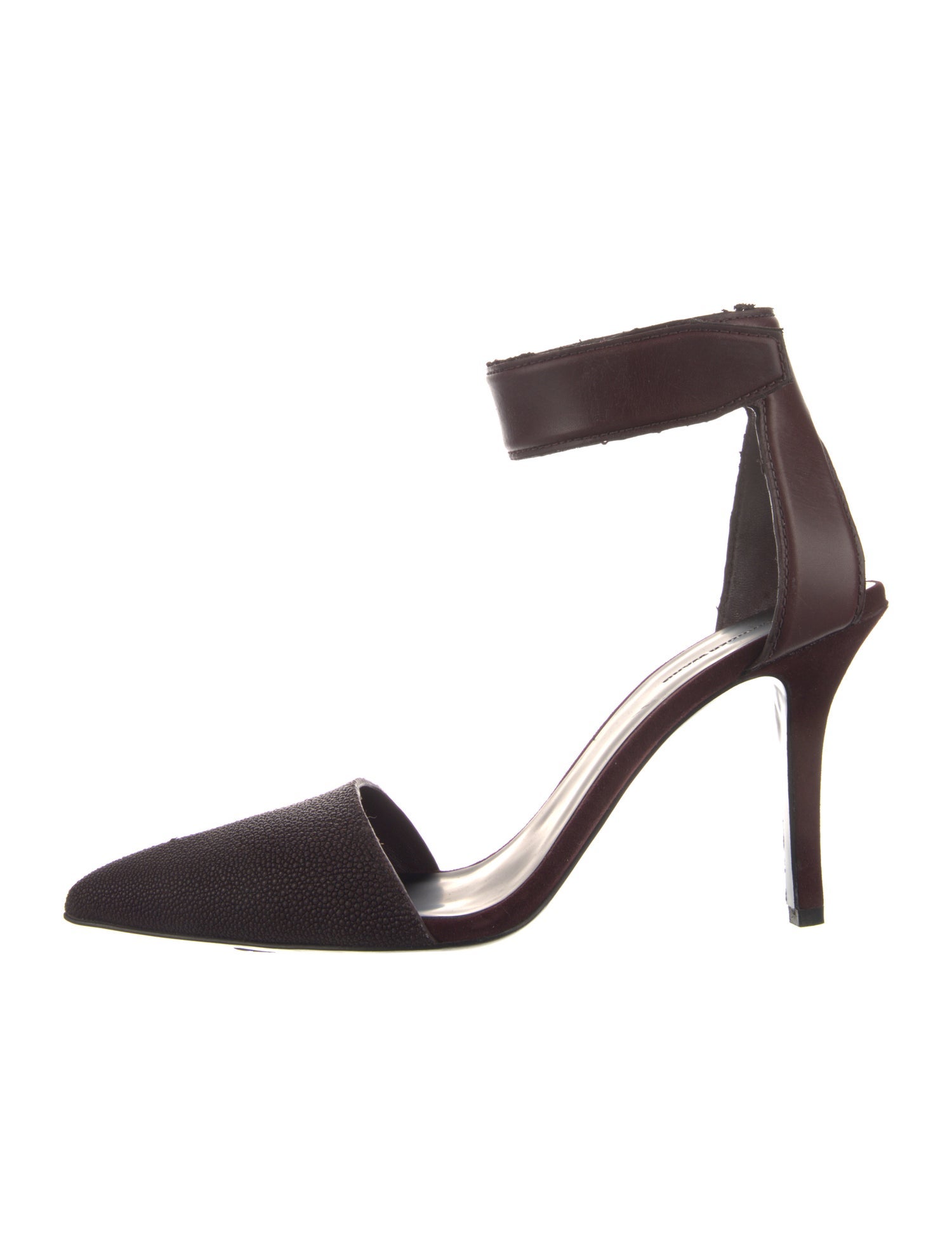 Alexander Wang Leather D'Orsay Pumps