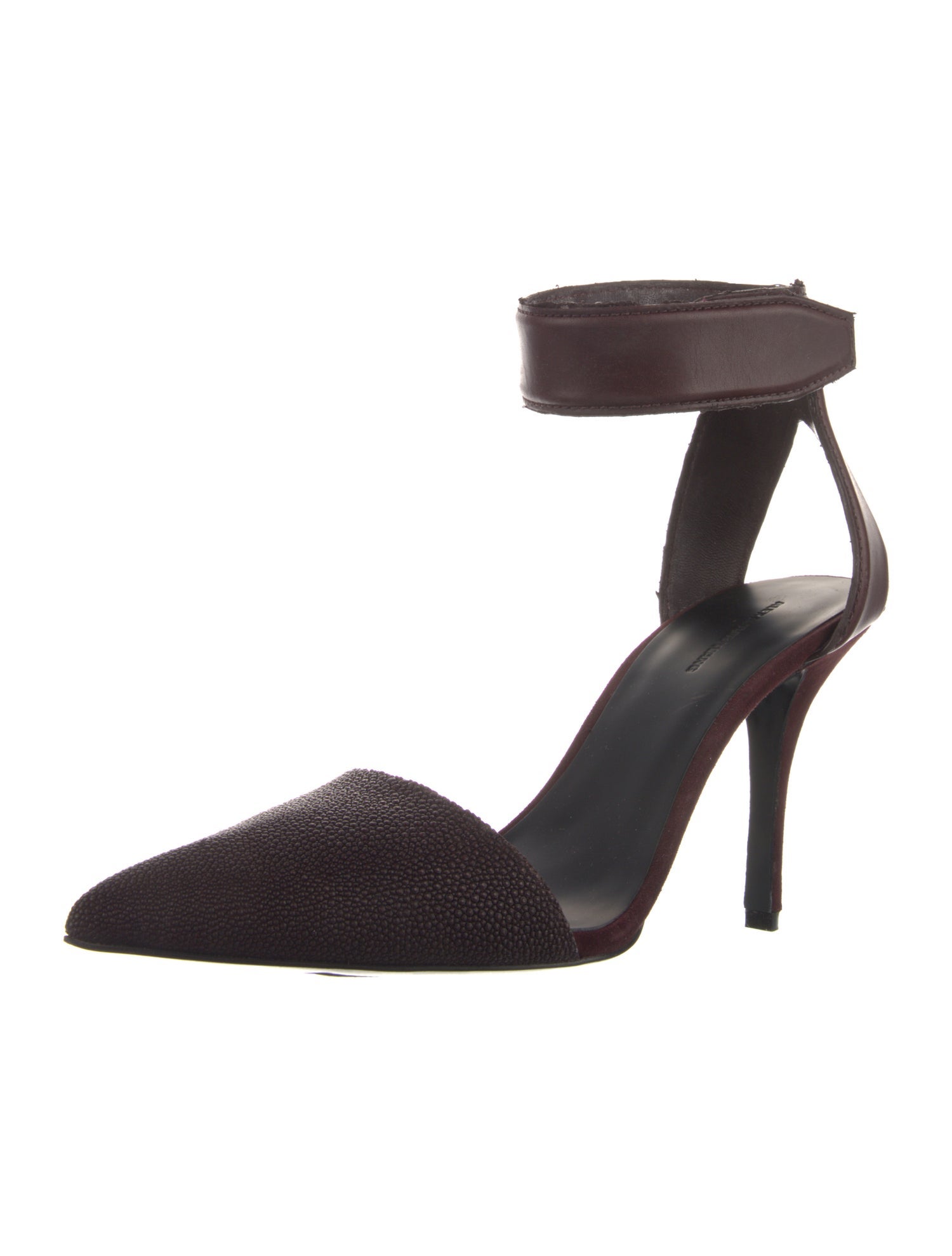 Alexander Wang Leather D'Orsay Pumps