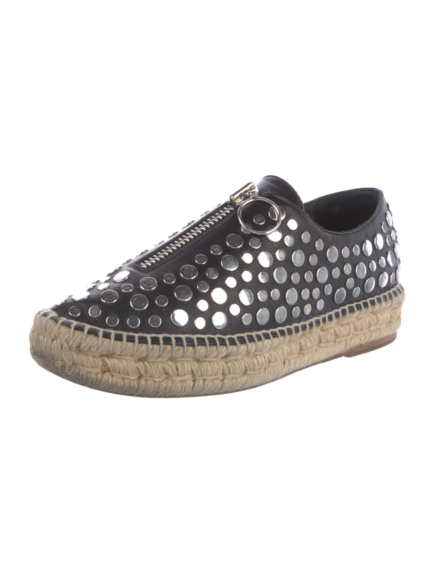 Alexander Wang Leather Patterned Espadrilles