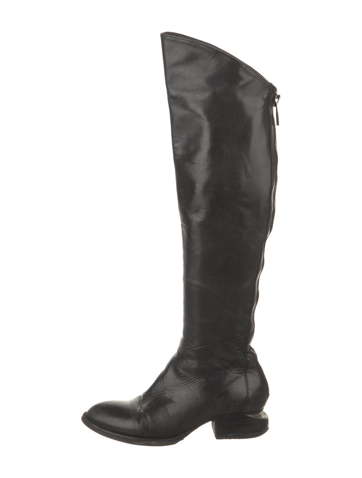 Alexander Wang Leather Riding Boots