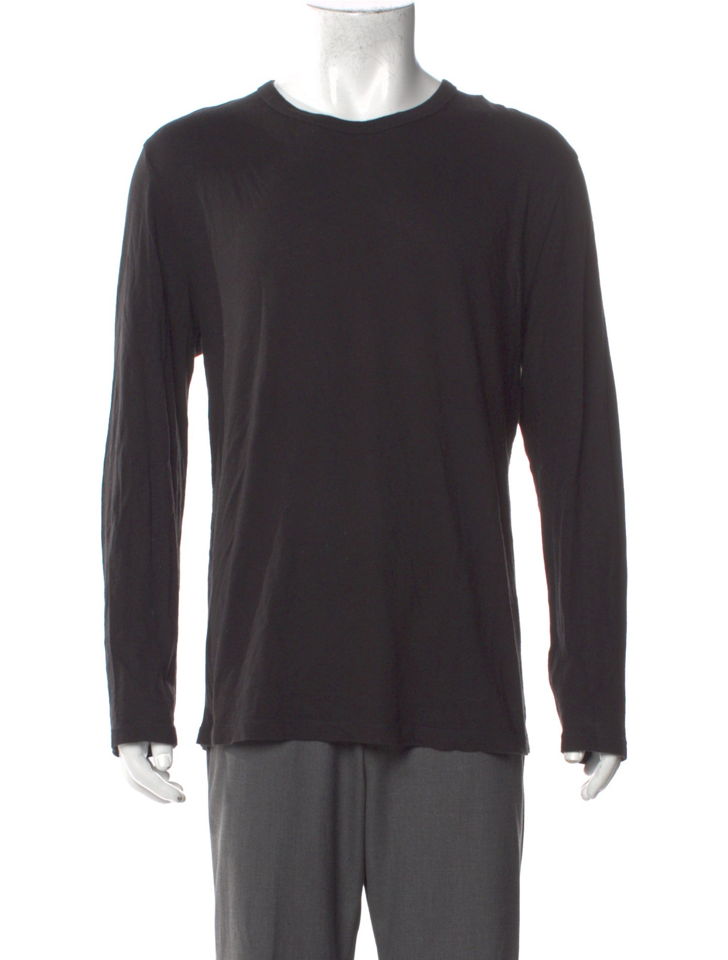 Alexander Wang Crew Neck Long Sleeve T-Shirt