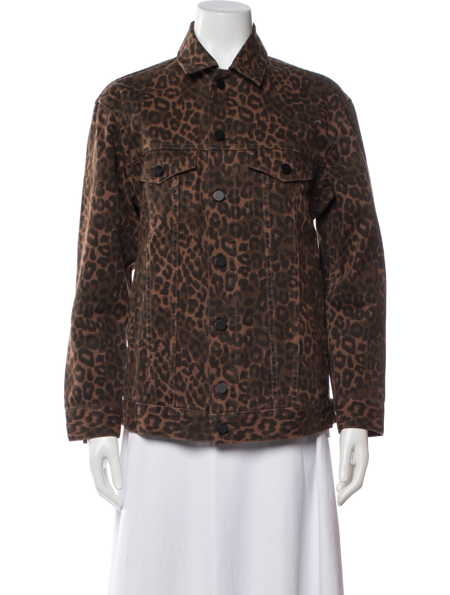 Alexander Wang Animal Print Jacket