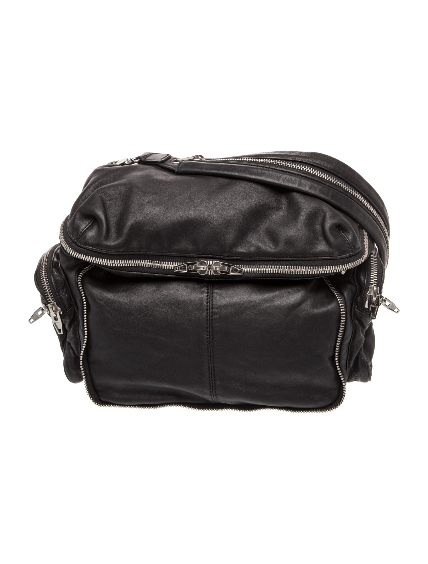 Alexander Wang Leather Shoulder Bag - Black Shoulder Bags