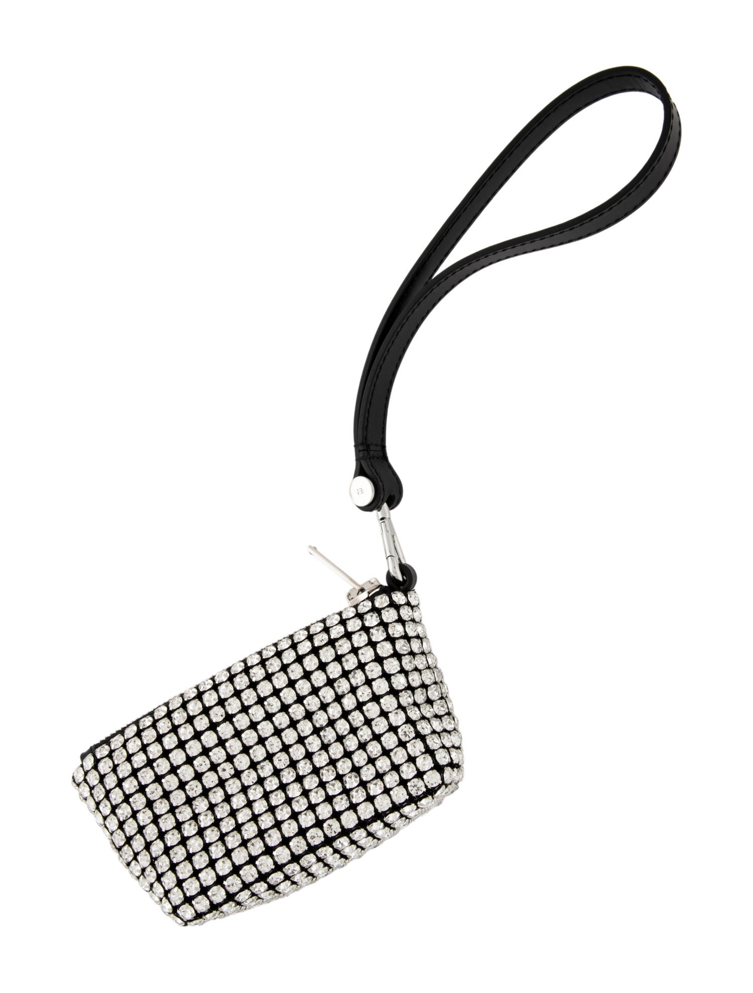 Alexander Wang Rhinestone Keychain Coin Purse w/Tags
