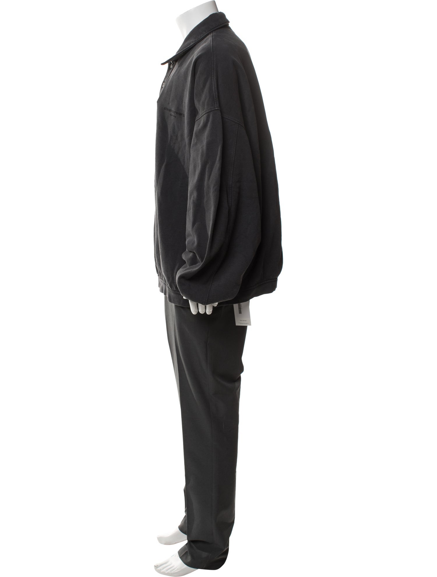 Alexander Wang Collar Long Sleeve Polo Shirt w/ Tags