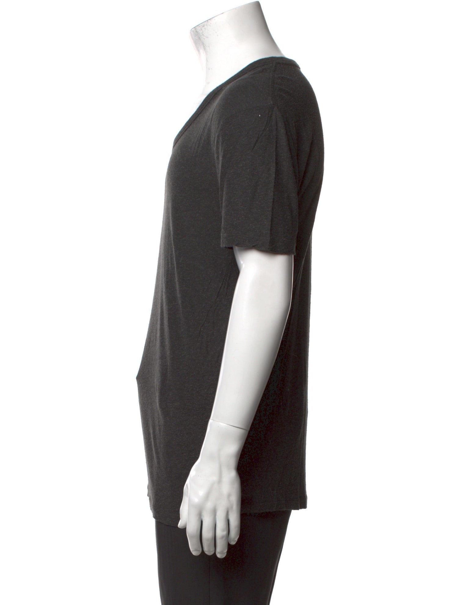T by Alexander Wang Scoop Neck Short Sleeve T-Shirt