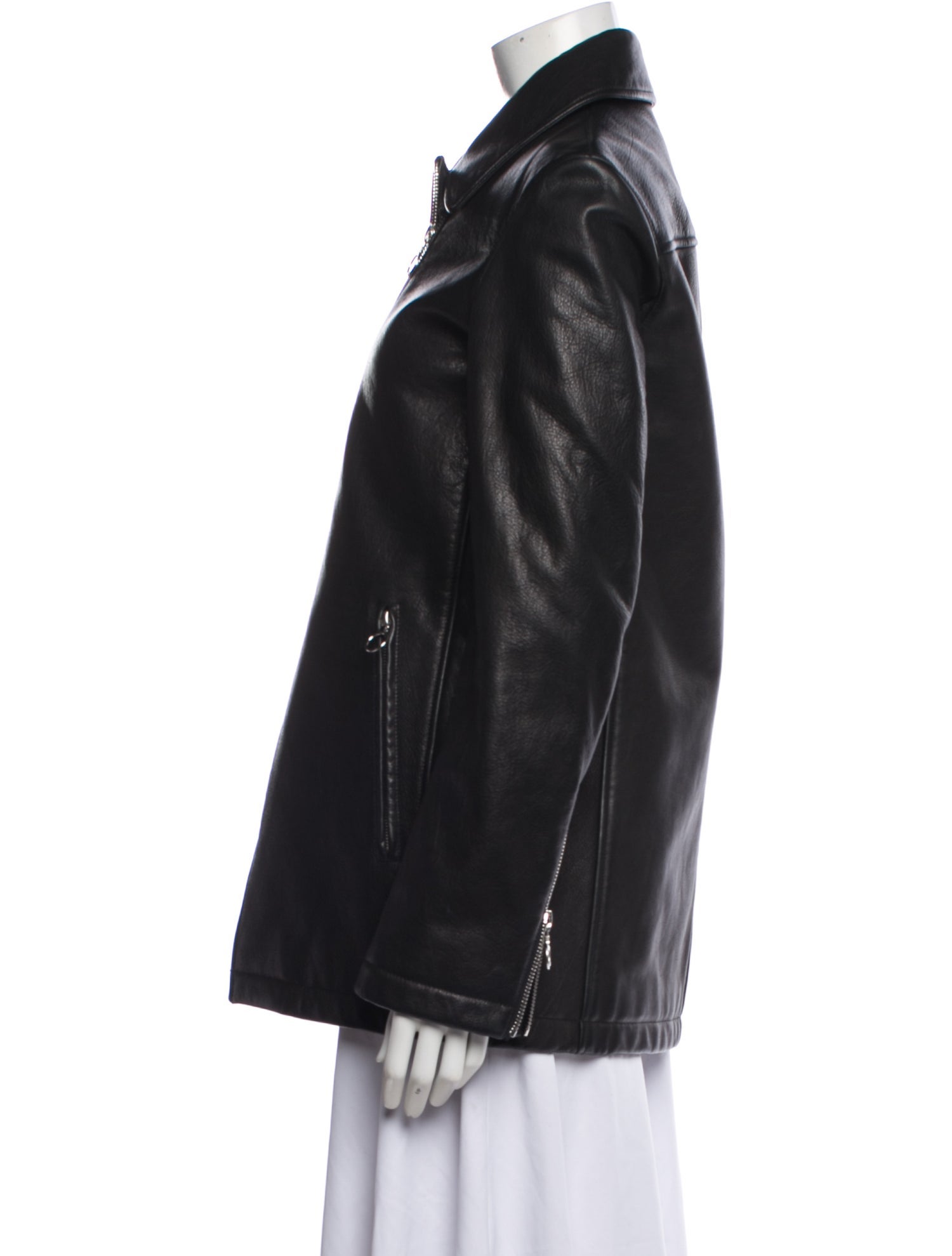 L.G.B. Leather Biker Jacket - Black Jackets, Clothing - LGB20488