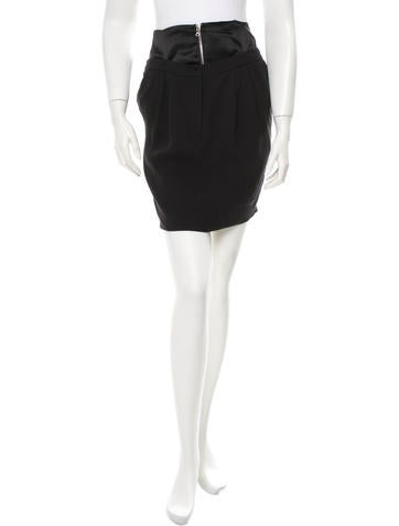 Alexander Wang Silk Layered Skirt