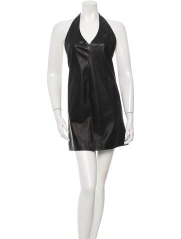 Alexander Wang Leather Mini Dress
